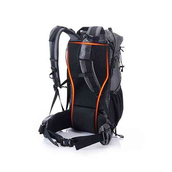 Рюкзак туристический Naturehike Rock NH19BP095, 60+5 л, графит в клетку Киев