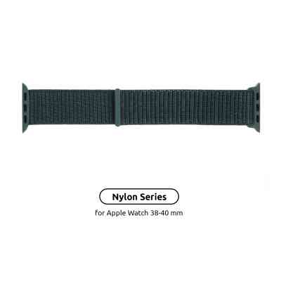 Ремешок для смарт-часов Armorstandart Nylon Band для Apple Watch 42 (Series 11-10)/41/40/38 Pine Green (ARM56842) Винница