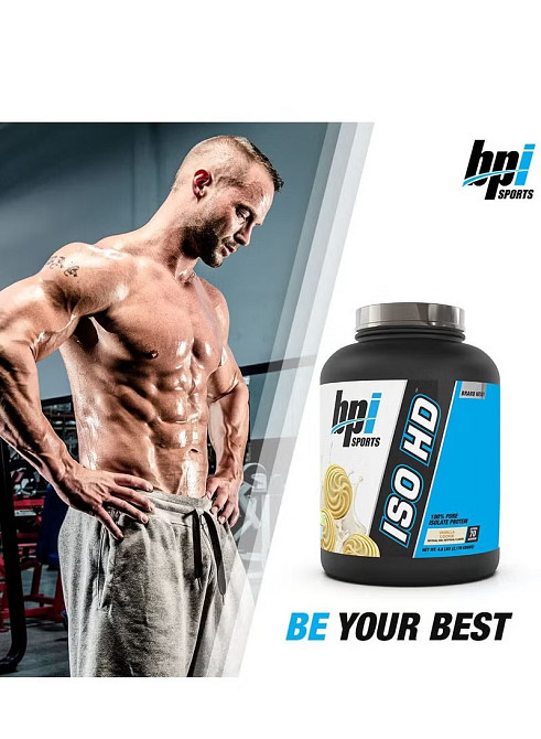 Протеїн Bpi Sports ISO HD™ 100% Pure Isolate Protein 2170 g (Vanilla Cookie) Луцьк - фото 4