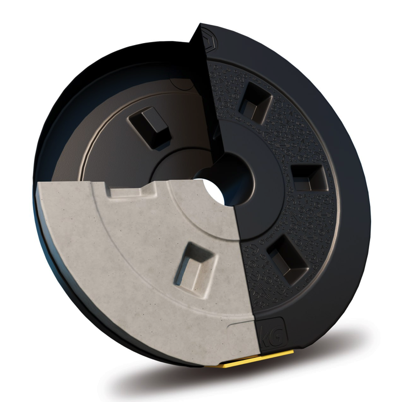 Набор гантели-штанга 2в1 Besport PowerPro 59кг с переходником Киев - изображение 7