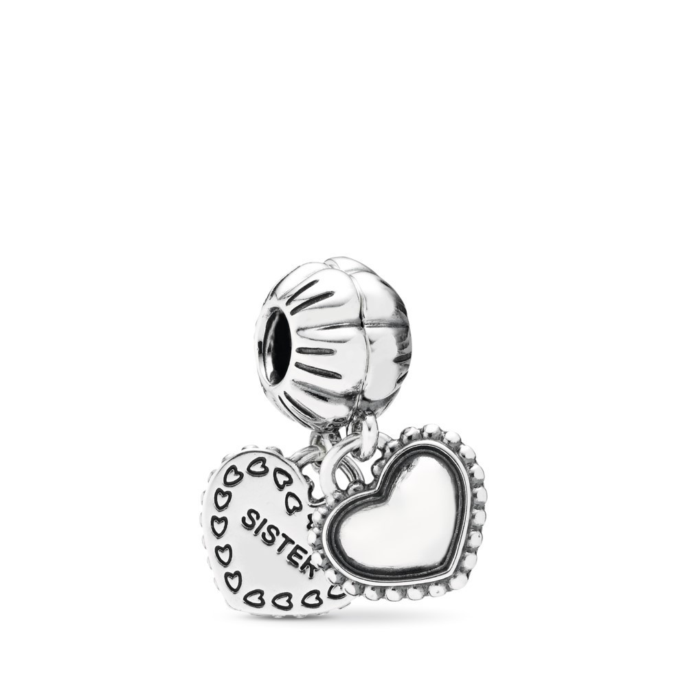 Серебряный шарм Пандора  