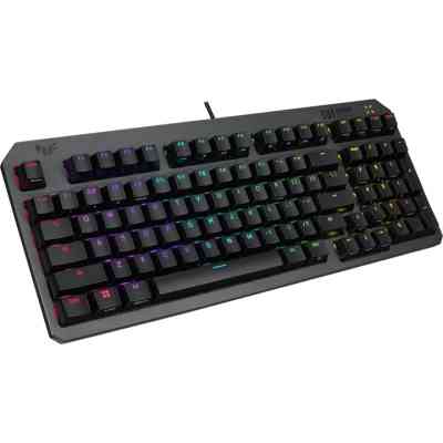 Клавиатура ASUS TUF Gaming K3 Gen II Opti-Mech RGB Red Switches USB UA Black (90MP0390-BKMA00) Винница
