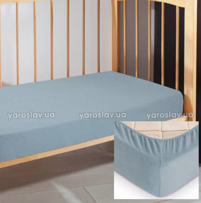 Дитяча махрова простиня на гумці Киев - изображение 7