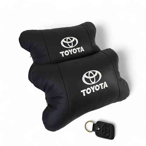 Подушки для подголовников в машину Toyota, Подушка подголовник для водителя, Подушки на кресло в авто QU-41 Львов