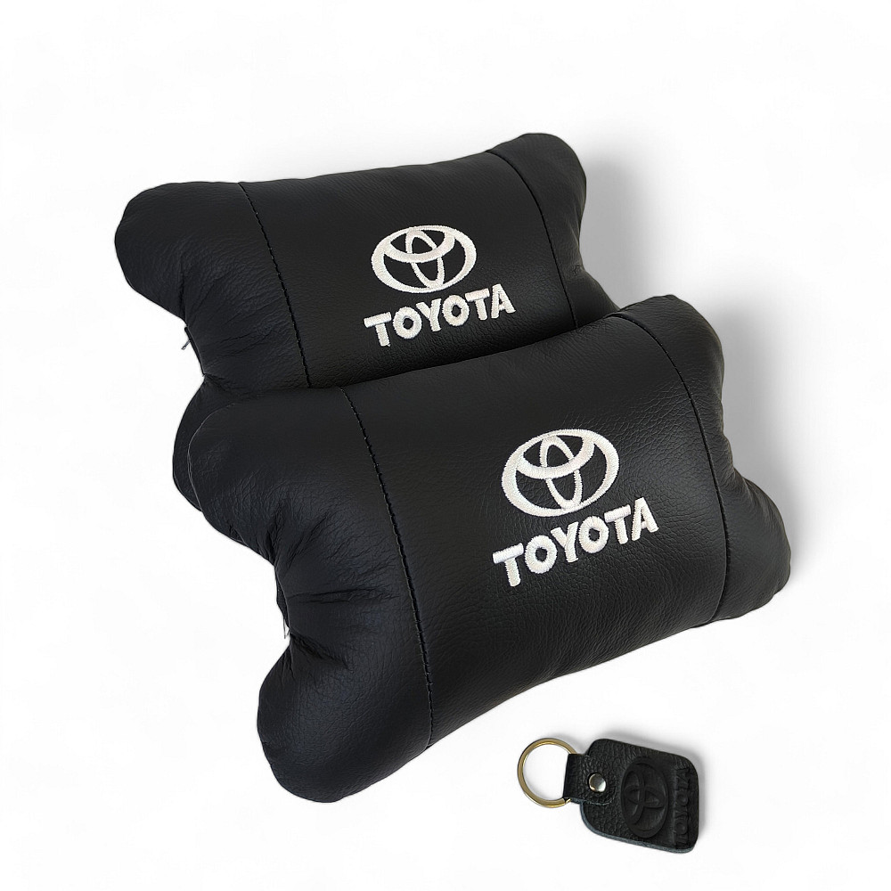 Подушки для подголовников в машину Toyota, Подушка подголовник для водителя, Подушки на кресло в авто QU-41 Львов - изображение 2