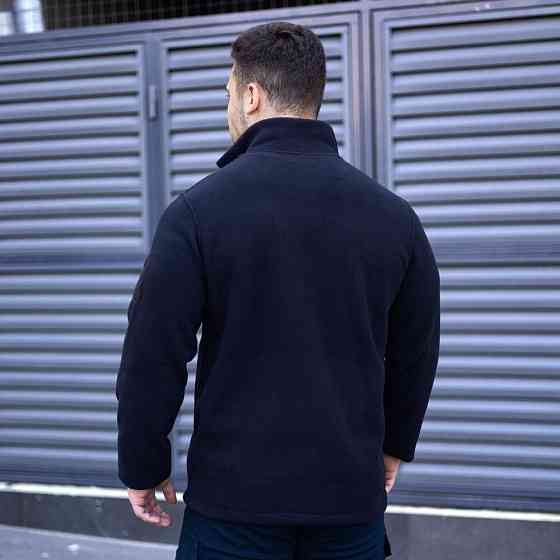 Толстовка флісова Pobedov Voin з липучками Темно-синій M BLto2 541Mdb Київ