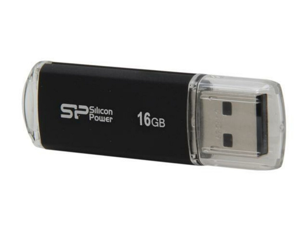 Flash SiliconPower USB 2.0 Ultima II - I series 16Gb Black Київ - фото 2