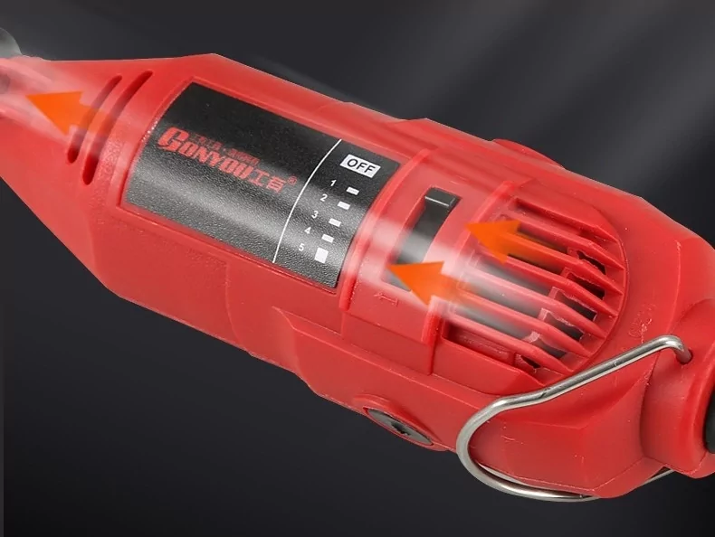 Електричний гравер з регулюванням швидкості Gonyou 200w Київ - фото 3