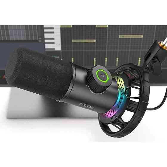 Микрофон студийный динамический USB Fifine K658 Киев