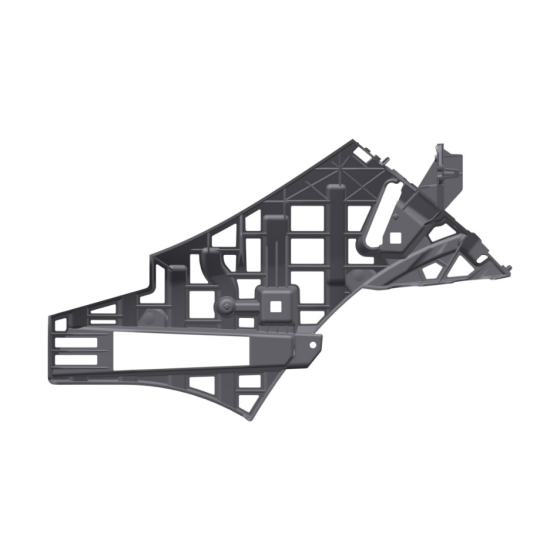 Mercedes-Benz  A1668804501 Опорний кронштейн переднього бампера праворуч GL/GLS X166 Одеса