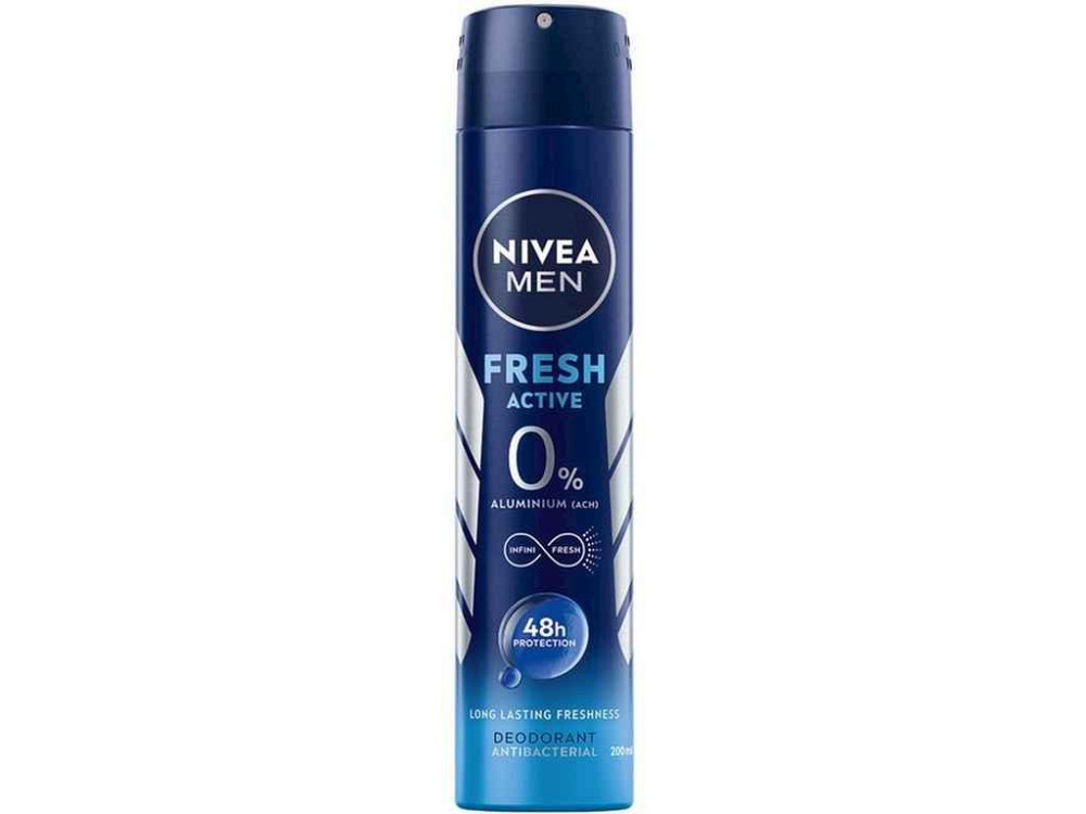 Дезодорант-спрей 200мл Men Fresh active Активна свіжість ТМ NIVEA Київ - фото 1