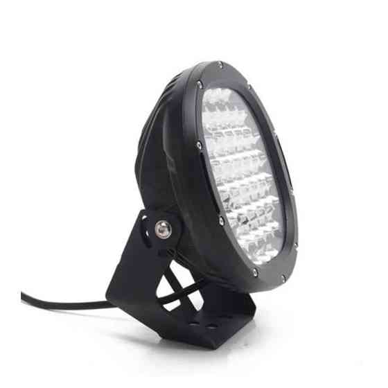 Світлодіодна фара StarLight HP-GZD-088-Black кругла, дальнє точкове біле світло 45W 4500Lm 6000K 12/24V (∅220мм) Харків