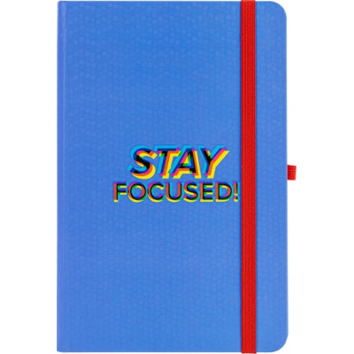 Книга записная Optima Stay Focused А5 128 листов линия фиолетовый (O20812-38) Винница - изображение 1