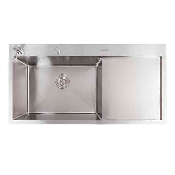 VALESO Кухонна мийка нержавійка CM 100*50 L VALESO Handmade (3.0/0.8) Київ