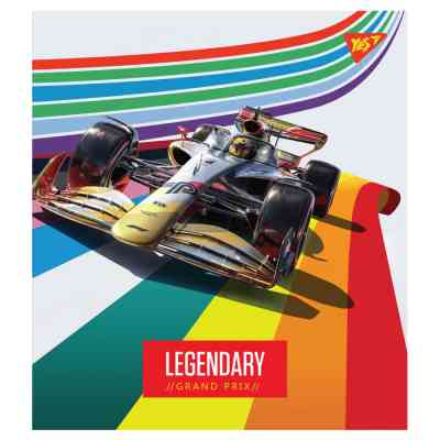 Зошит Yes А5 Grand Prix 12 аркушів лінія (765166) Вінниця