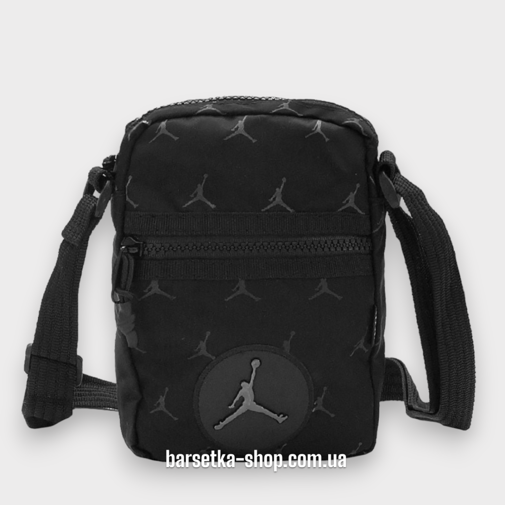 Сумка через плече Jordan 18*13 чорний Запоріжжя - фото 1