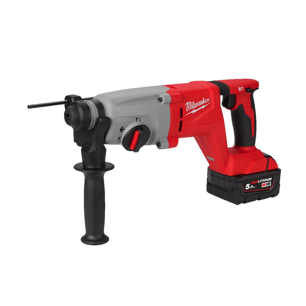 Перфоратор акумуляторний безщітковий SDS-PLUS MILWAUKEE, M18 BLHACD26-402X, 2,6Дж (зарядний пристрій М12-18 С, 2 акумулятори М18 Одеса - фото 3