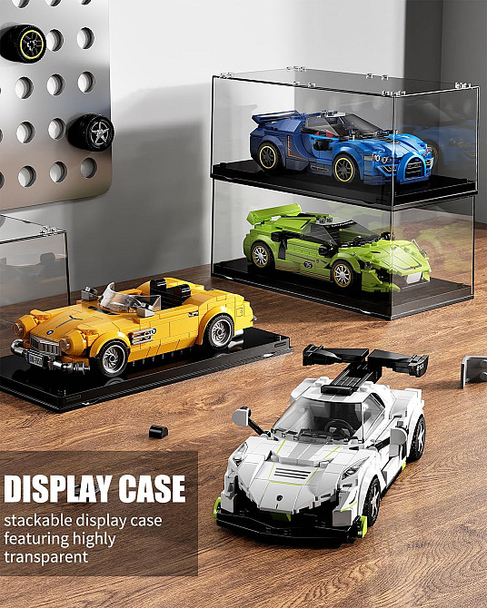 Конструктор гоночная машинка 335 деталей Racing Car Speed Champions Koenigsegg Jesko Винница - изображение 4