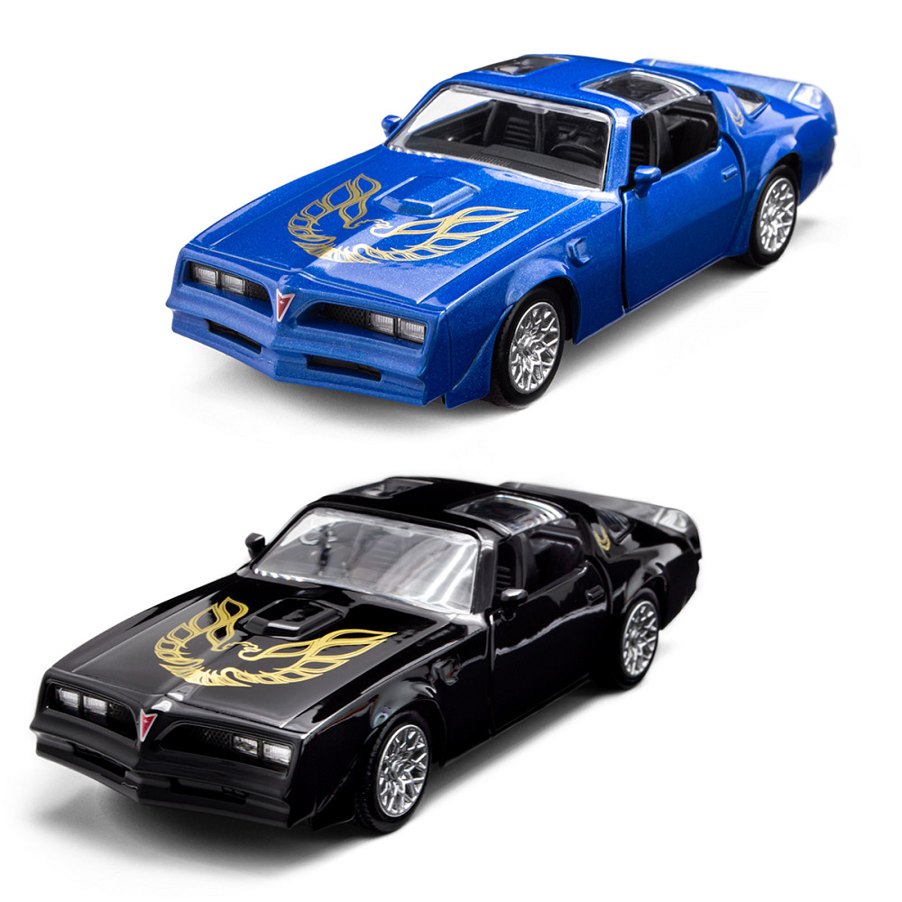 Автомодель - Pontiac Firebird 1978 (чорний, синій) Дніпро - фото 1