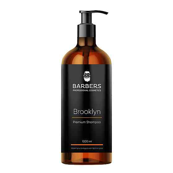 Шампунь для мужчин против перхоти Barbers Brooklyn 1000 мл Киев