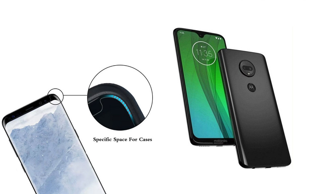 Захисне скло HyperGlass Pro для Motorola Moto G7 – максимальна чутливість та захист Київ - фото 3