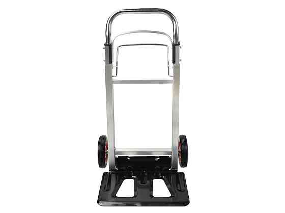 Візок вантажний транспортувальний алюмінієвий складаний "GeKo" навантаження  90 кг, платформа 35х24см Стрий