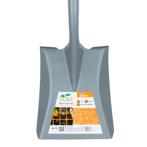 Лопата совкова 280*240*1050мм з пластиковою ручкою 1,8 кг SIGMA Житомир - фото 7