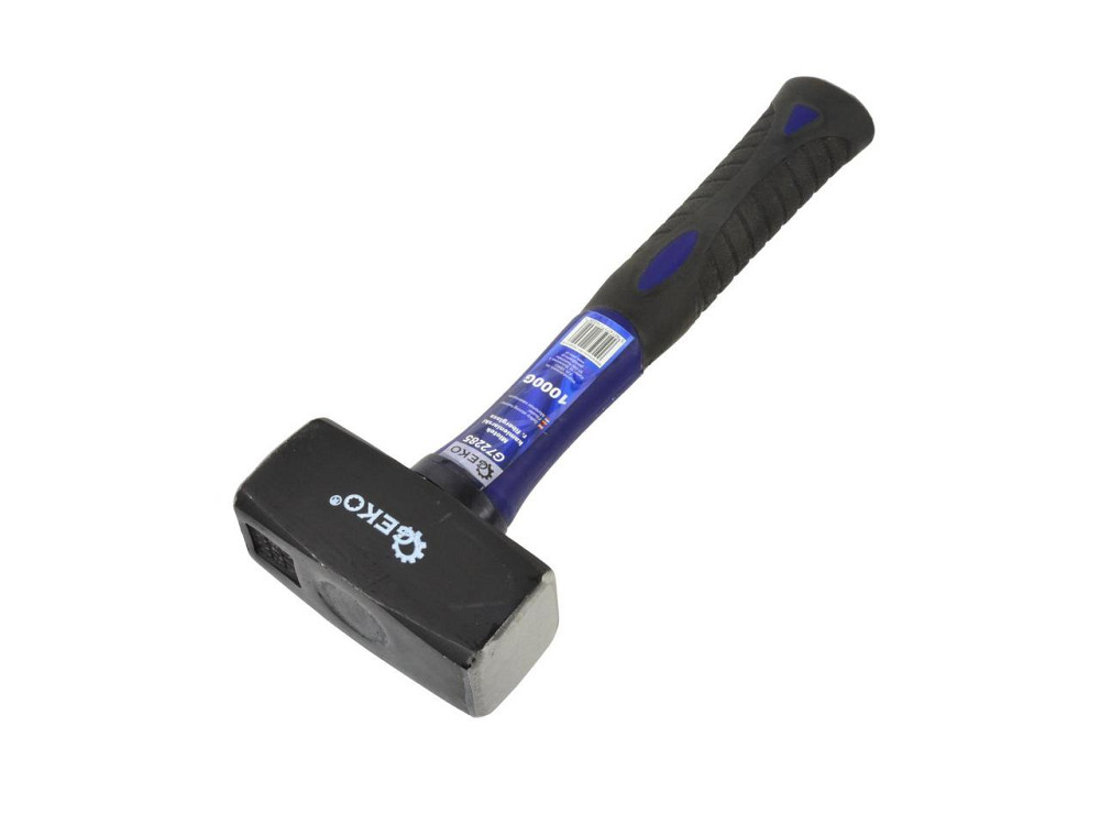 Молот (кувалда) "GeKo" 1,0 кг з ручкою зі скловолокна покритого TPR довжиною  256 мм Киев - изображение 4