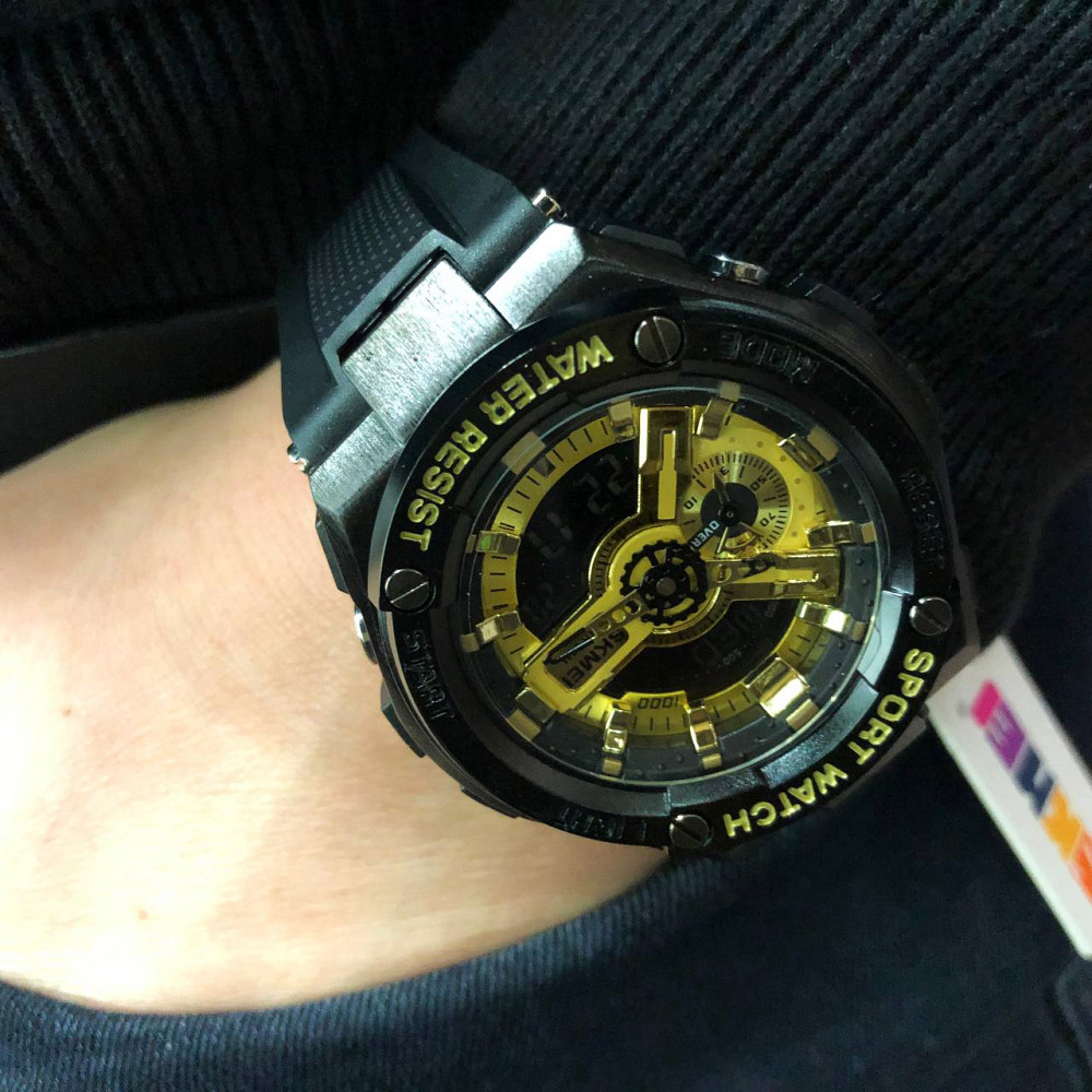 Спортивний годинник чоловічий водонепроникний, Брендовий чоловічий годинник спортивний скмей LE-45 Львів - фото 11