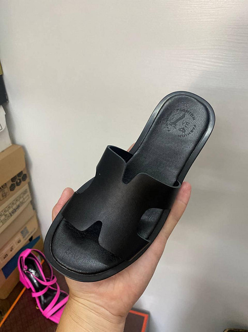 Mermaid Шльопанці жіночі Mermaid 902/2 чорні (літо, шкіра натуральна) (5554) 40 Коломыя - изображение 1