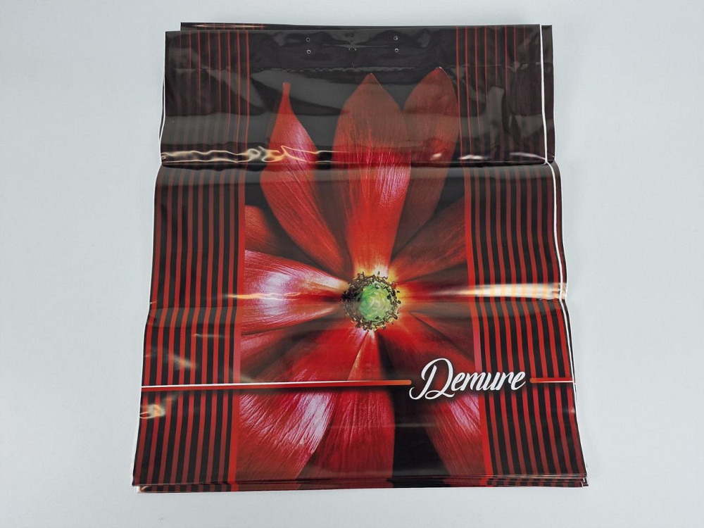 Пакет-сумка 40х45 з пластиковою ручкою  