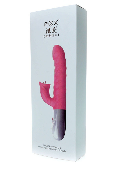 Вибратор для двойной стимуляции Silicon, Vibrator 7 Function and Heating Mode, PURPLE Sex Aura Киев - изображение 3