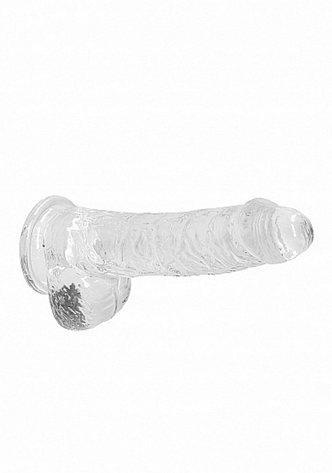 Фалоімітатор - Realrock Dildo 6" Transparent Sex Aura Київ - фото 4