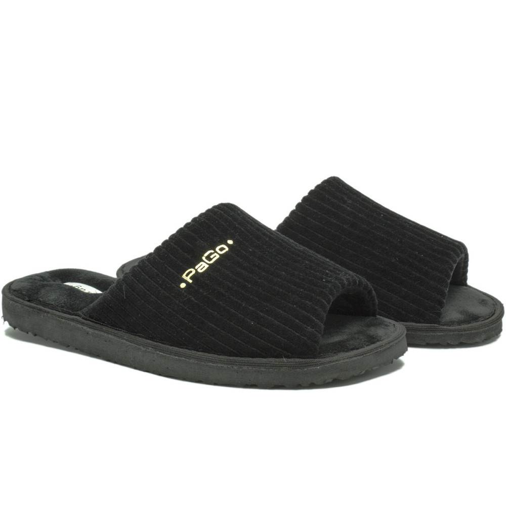 Тапки чоловічі кімнатні відкриті з вельветового матеріалу з підошвою ковзною PaGo 44 Одеса - фото 2