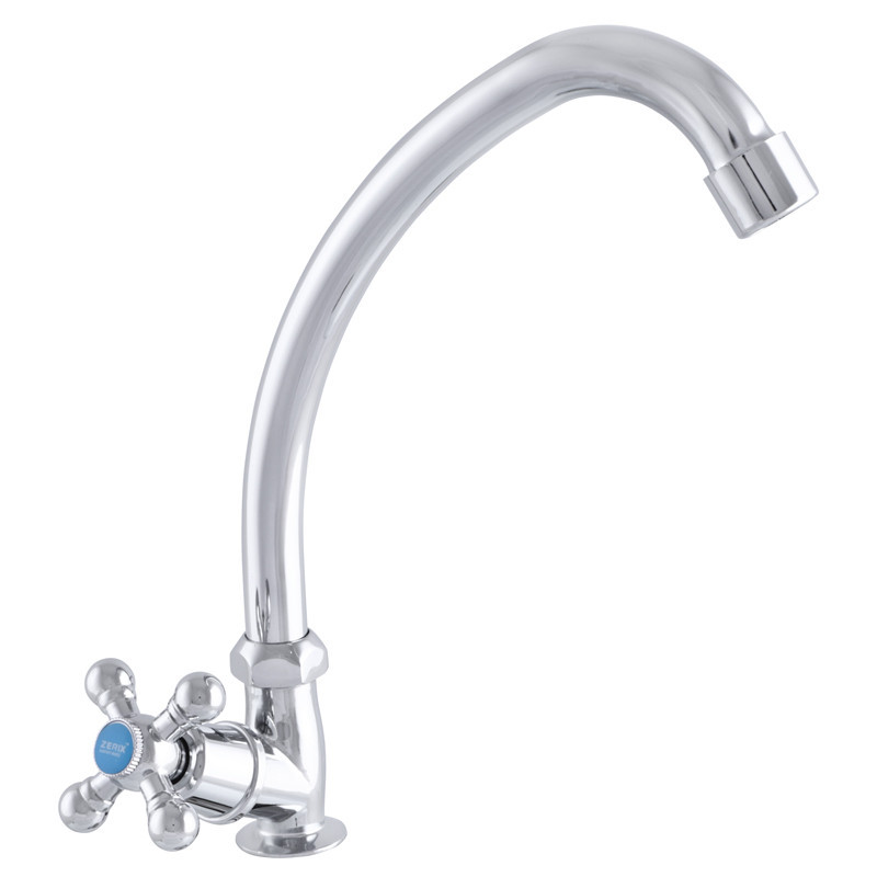 Монокран для холодної води Zerix TZF 605 високий вилив (ZX0093) Чернівці - фото 1