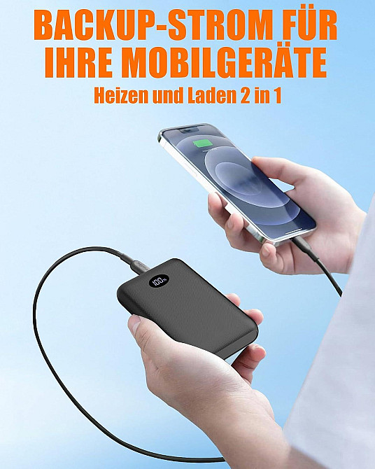 Портативний павербанк 2в1 7.4v 2А 10000mAh RTAX-013S Луцк - изображение 2