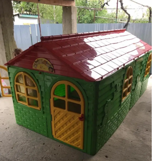 Детский игровой Домик со шторками 02550/23 пластиковый Винница - изображение 9