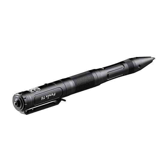 Тактическая ручка с фонариком Fenix T6 80лм 18м Type-C (Черный) Винница
