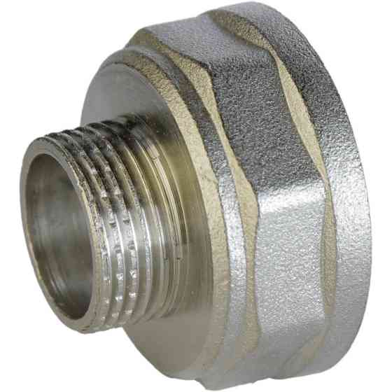 Переходник редукционный никелированный 1 1/4″ВР х 1/2″НР штампованный А0620А(нк) VA (000026573) Киев