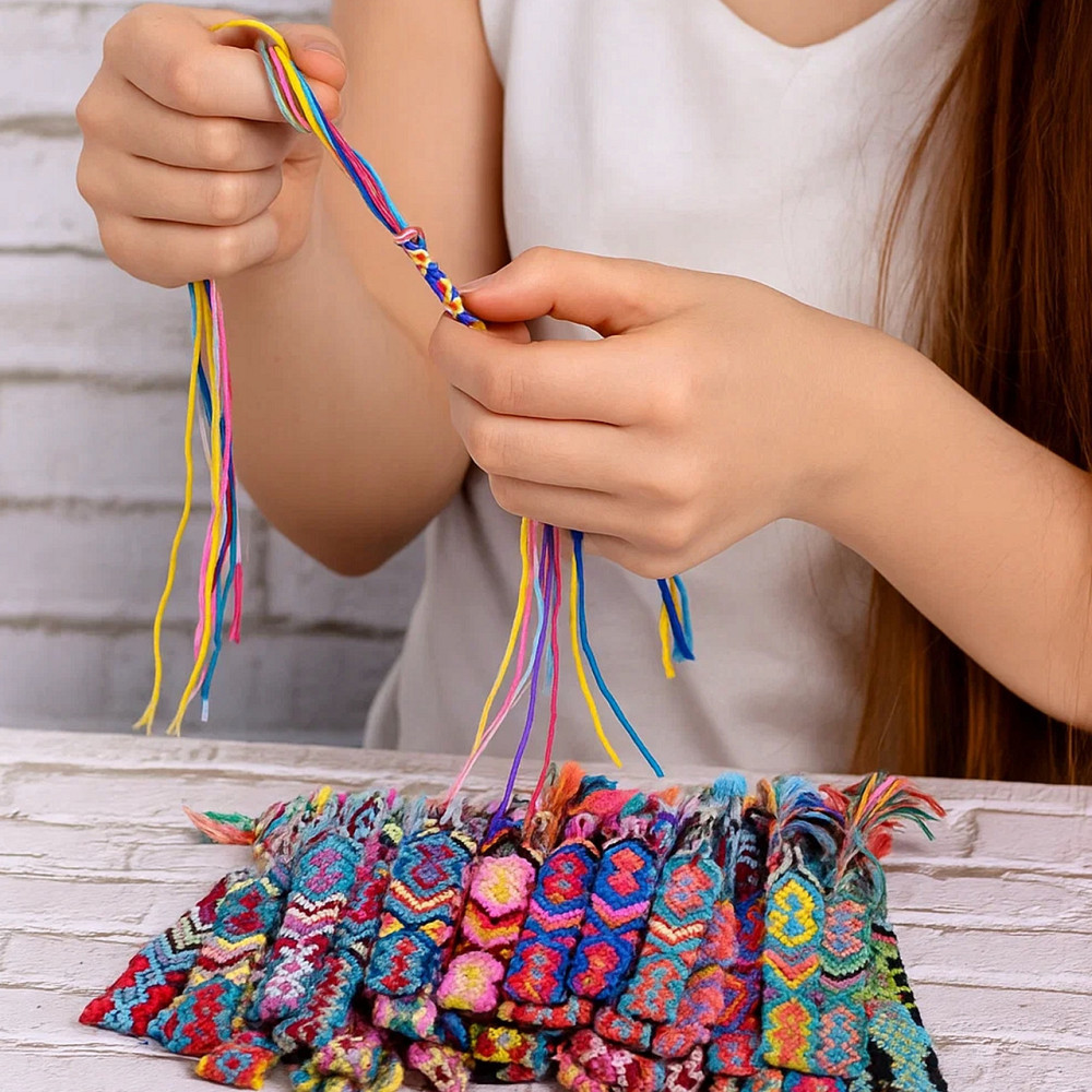 Набор ниток для вышивания мулине 100 цветов с аксессуарами Maaleo (25724) Нововолынск - изображение 9