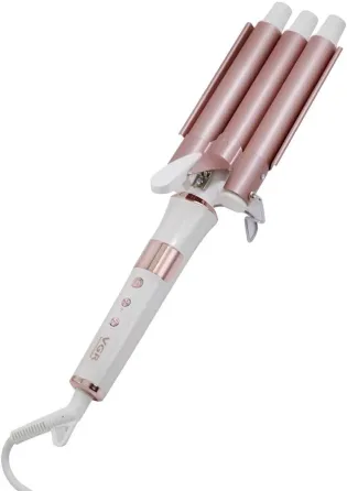 Плойка для волосся VGR V-599 потрійна хвиля 3 хвилі, 50W, регулювання температури 140–220°C Одеса