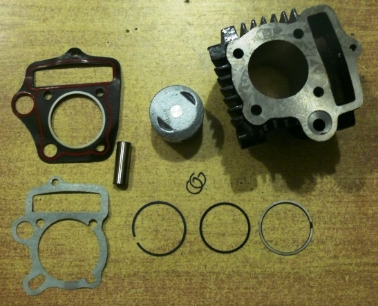 Циліндр у зборі мопеда Дельта 70 Мукачево - фото 1