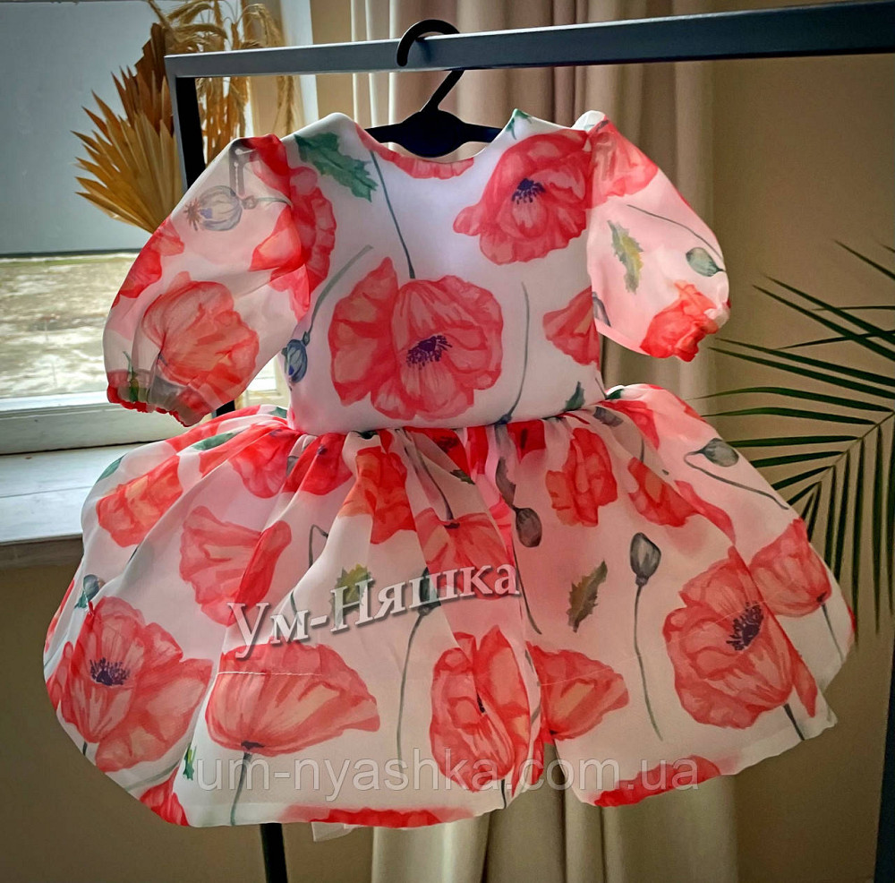 Маки святкова дитяча сукня з маками Кривой Рог - изображение 9