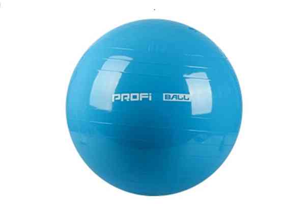 М'яч для фітнесу, фітбол, жимбол Profitball, 85 блакитний Бровари