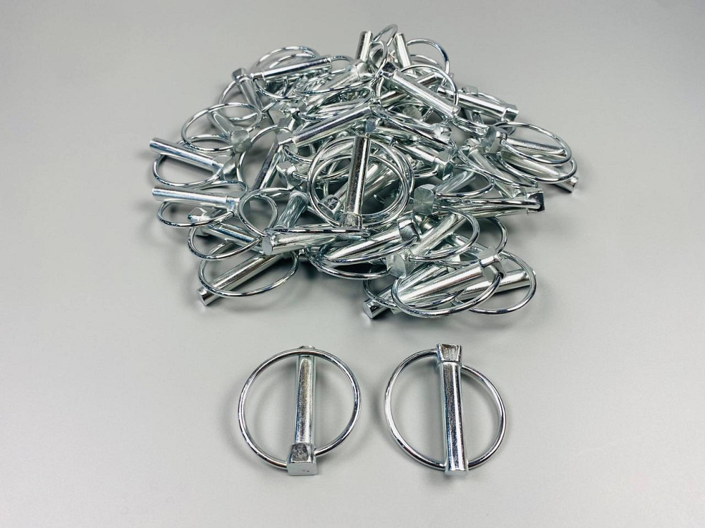 Палець із капелюшком стопорний 10 мм + блокувальний чек круглий Мукачево - фото 5