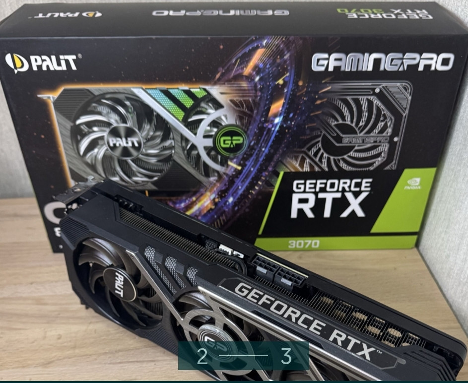 Видеокарта RTX 3070 GAMING Pro. Киев - изображение 2