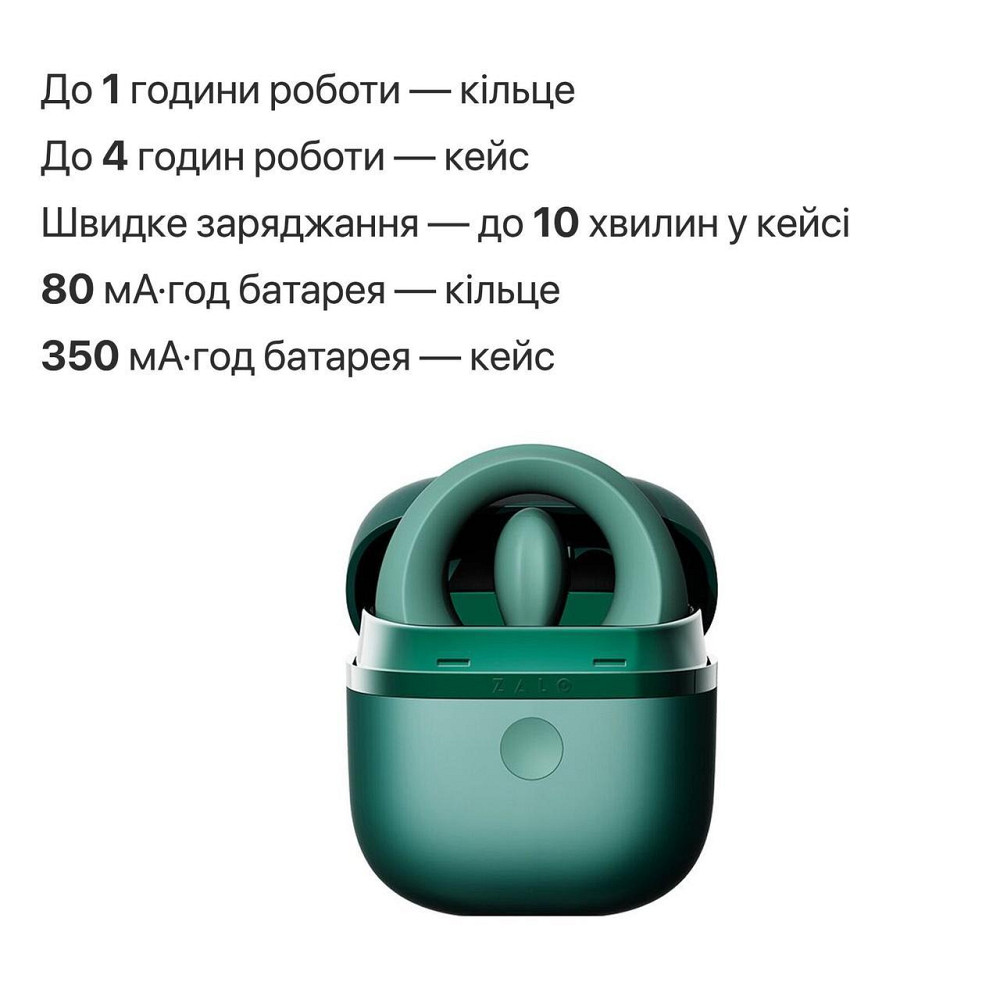 Эрекционное кольцо Zalo Apis Turquoise Green Sex Aura Киев - изображение 9