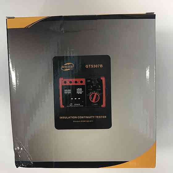 Тестер для сопротивления изоляции (мегаомметр) (0-5,5 ГΩ) BENETECH GT5307B Чернигов