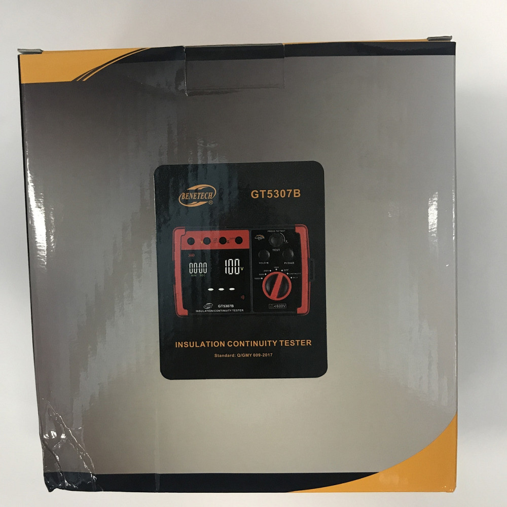 Тестер для опору ізоляції (мегаомметр) (0-5,5 ГΩ) BENETECH GT5307B Чернігів - фото 6
