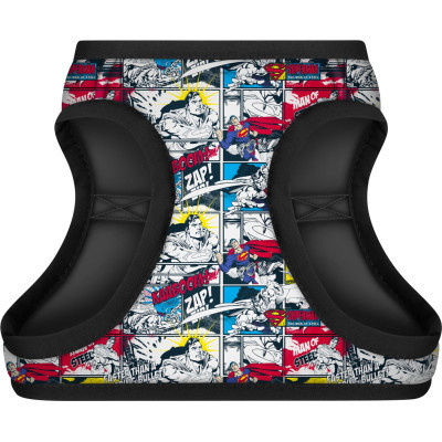 Шлей для собак WAUDOG Clothes с QR паспортом "Супермен комикс" XS4 (1004-4006) Винница - изображение 2